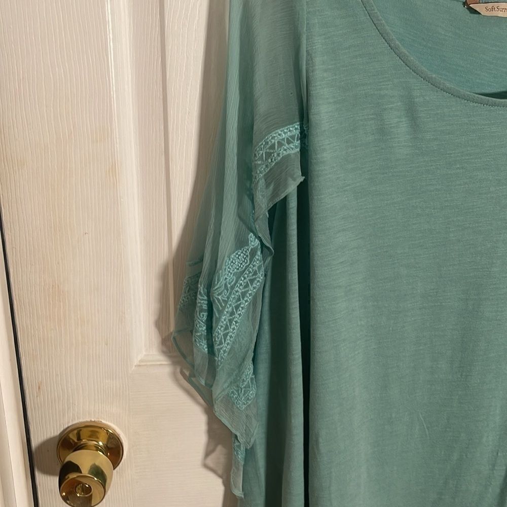 Soft Surroundings High Low Pullover Blouse - Picture 4 of 4